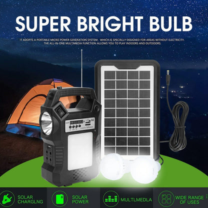 Portable Solar Power Bank 