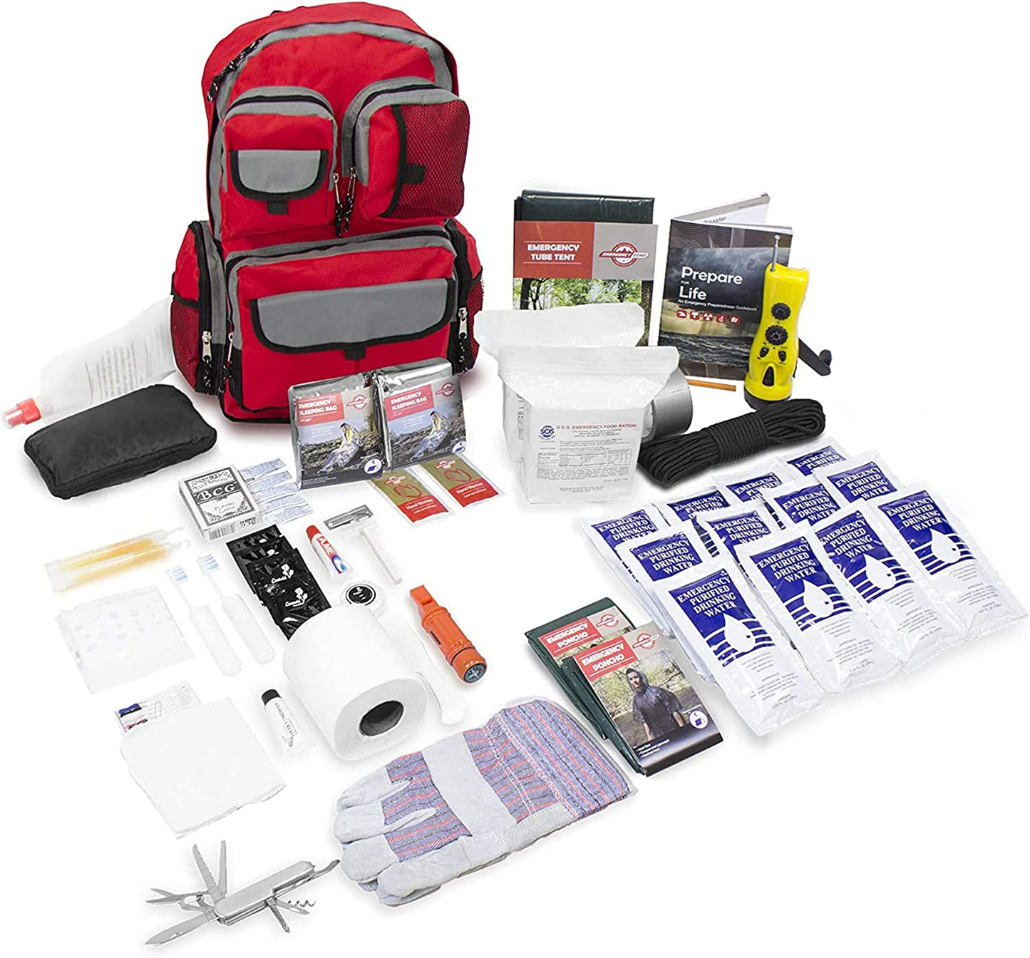 Urban Survival Bug-Out Bag/Go Bag for up to 6 People