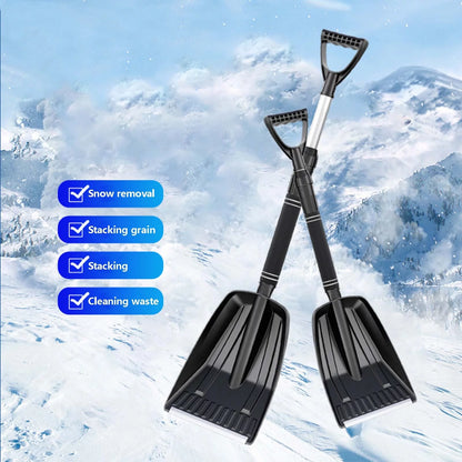 Winter Snow Removal Shovel with Detachable Installation Snow Shovel Set, Thickened and Enlarged Snow Removal Push Snow Shovel, Car Mounted Snow Shovel