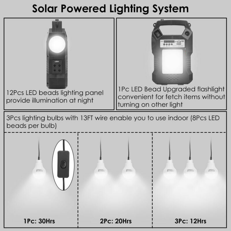 Portable Solar Power Bank 