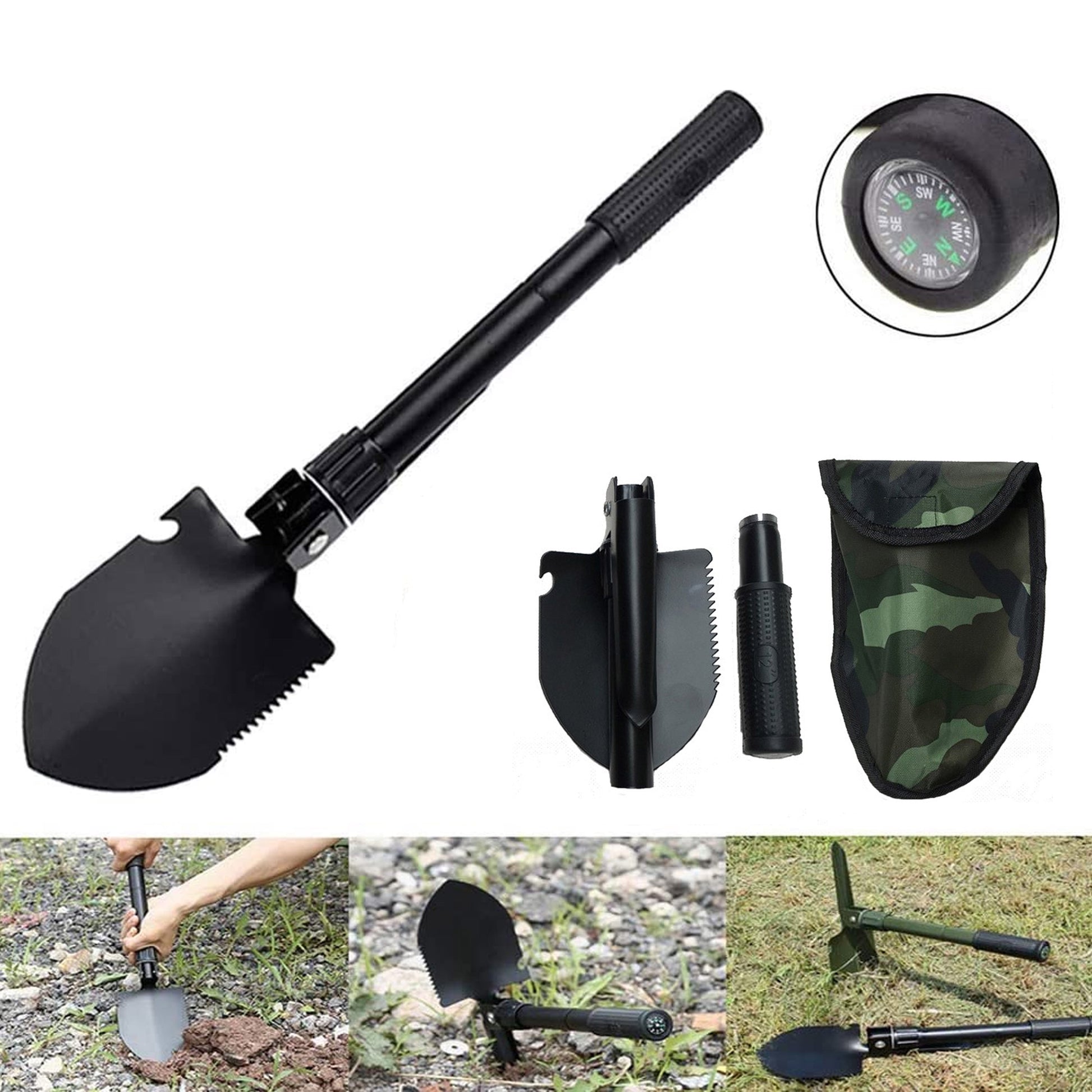  Steel Folding Shovel 