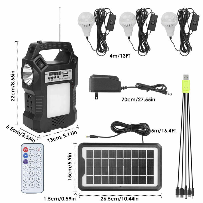 Portable Solar Power Bank 